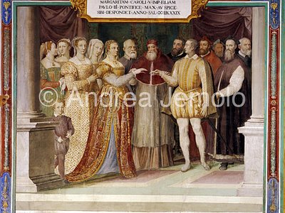 Farnese palace Marriage of Ottavio Farnese with Margaret of Parma | Andrea Jemolo