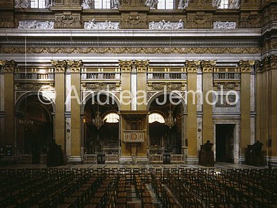 Chiesa del Gesù Prospetto laterale della navata centrale | Andrea Jemolo