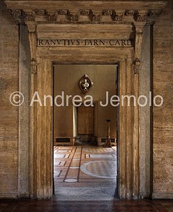 Farnese palace Portal of the hall | Andrea Jemolo