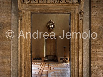 Palazzo Farnese Portale del salone | Andrea Jemolo