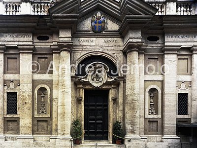 Sant’Anna del Palafrenieri Façade | Andrea Jemolo