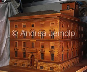 Bocchi palace Wooden model | Andrea Jemolo