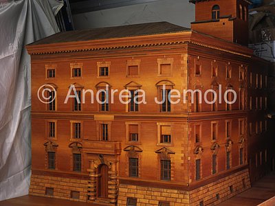 Bocchi palace Wooden model | Andrea Jemolo