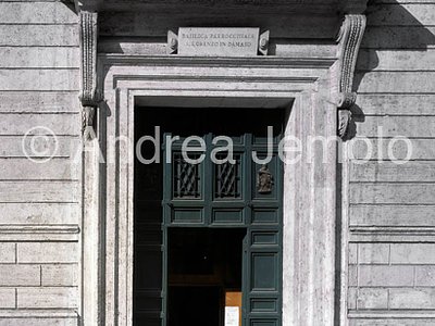 Chiesa di San Lorenzo in Damaso Portale | Andrea Jemolo