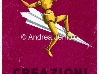 Creazioni Nerino Advertising postcard | Andrea Jemolo