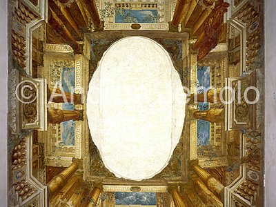 Palazzo Farnese Pinacoteca - Soffitto affrescato | Andrea Jemolo