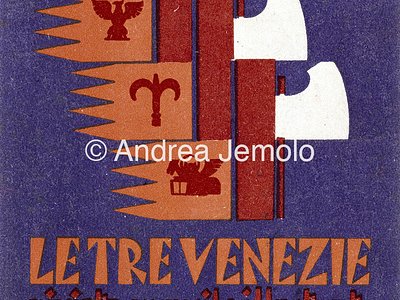 Giornale Le Tre Venezie Advertising postcard | Andrea Jemolo