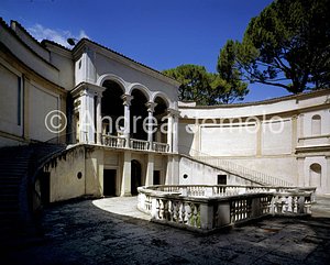 Villa Giulia Loggia toward the nympheus | Andrea Jemolo
