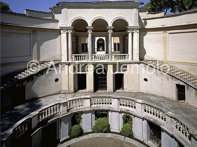 Villa Giulia Nymphaeum from high | Andrea Jemolo