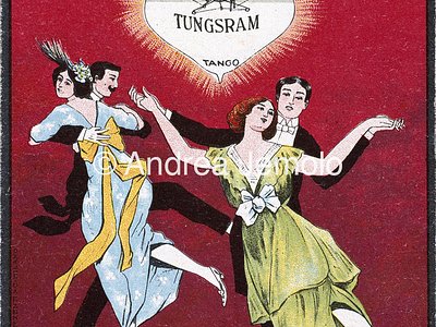 Lampada Tungsram Advertising postcard | Andrea Jemolo