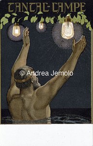 Tantal Lampe Cartolina pubblicitaria | Andrea Jemolo