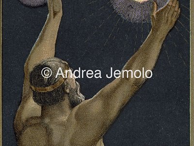 Tantal Lampe Advertising postcard | Andrea Jemolo