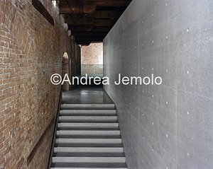 Punta della Dogana Contemporary Art Centre Staircase - Exterior central courtyard | Andrea Jemolo