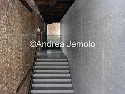 Punta della Dogana Contemporary Art Centre Staircase - Exterior central courtyard | Andrea Jemolo