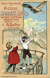 Amaretti Dotto Cartolina pubblicitaria | Andrea Jemolo
