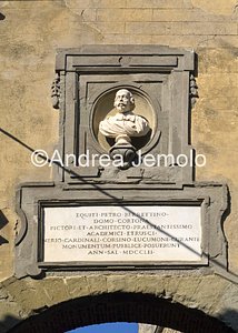 Monument for Pietro Berrettini called Pietro da Cortona General view | Andrea Jemolo