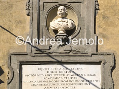 Monument for Pietro Berrettini called Pietro da Cortona General view | Andrea Jemolo
