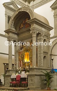 Madonna of Calcinaio - Santa Maria delle Grazie al Calcinaio High altar | Andrea Jemolo