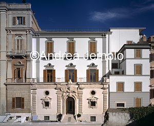 Palace Zuccari - Hertzian Library Palazzo Zuccari on via Gregoriana | Andrea Jemolo