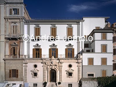 Palace Zuccari - Hertzian Library Palazzo Zuccari on via Gregoriana | Andrea Jemolo