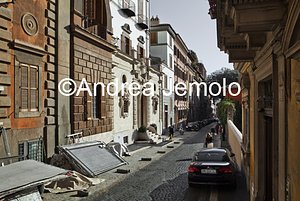 Palace Zuccari and via Gregoriana - Hertzian Library  | Andrea Jemolo