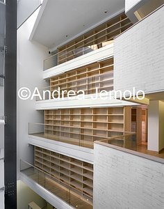 The new Hertzian Library Stepped balconies | Andrea Jemolo