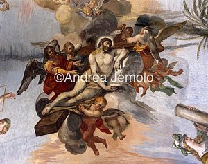 Trinità dei Monti - Monastery Parlor - Deposition of the Cross of Christ | Andrea Jemolo