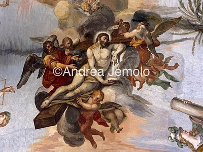 Trinità dei Monti - Monastery Parlor - Deposition of the Cross of Christ | Andrea Jemolo