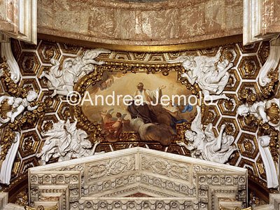 Chiesa di Sant'Andrea al Quirinale Cappella di Santo Francesco Saverio - Volta | Andrea Jemolo