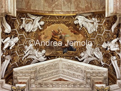 Chiesa di Sant'Andrea al Quirinale Cappella della Passione - Volta | Andrea Jemolo