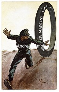 Pneumatici Martiny Cartolina pubblicitaria | Andrea Jemolo