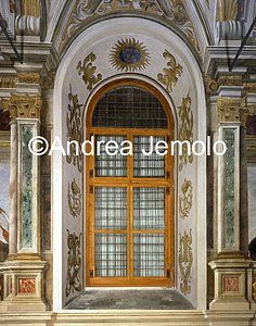 Trinità dei Monti Refectory - The Wedding at Cana - Window | Andrea Jemolo
