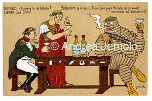 Pneumatici Michelin Cartolina pubblicitaria | Andrea Jemolo