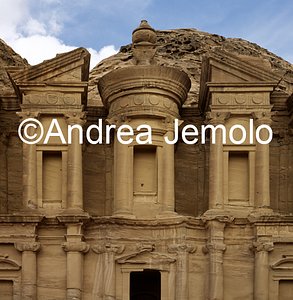 Ad Deir - The Monastery Façade - Detail | Andrea Jemolo