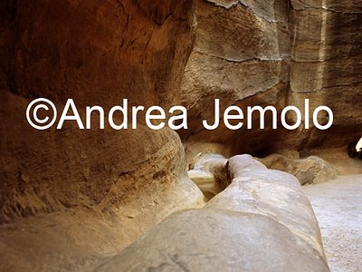 Valley of the Siq Canals that carried water to the city | Andrea Jemolo