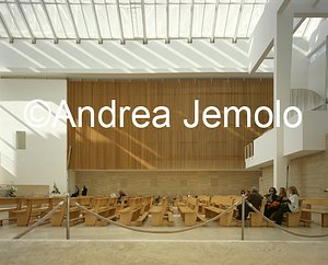 Church Dives in Misericordia / Dio Padre Misericordioso - Jubilee Church Interior | Andrea Jemolo