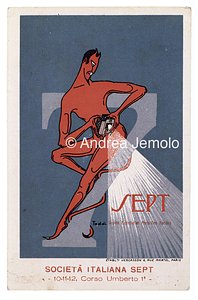 CalmanteRosa Advertising postcard | Andrea Jemolo