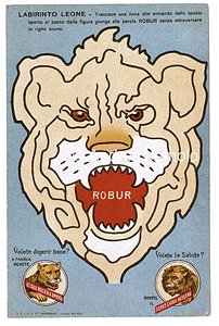Ferrochina Bisleri Advertising postcard | Andrea Jemolo