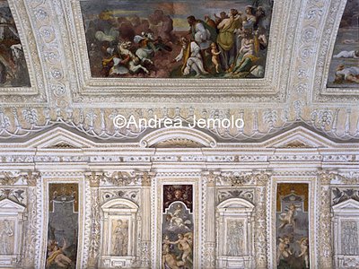 Casina of Pius IV Loggia of the Nymphaeum - Vault with the Stories of Venus and Adonis and the Exodus of Moses | Andrea Jemolo