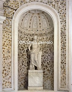 Casina of Pius IV Loggia of the Nymphaeum - Ancient Statue of Klio | Andrea Jemolo