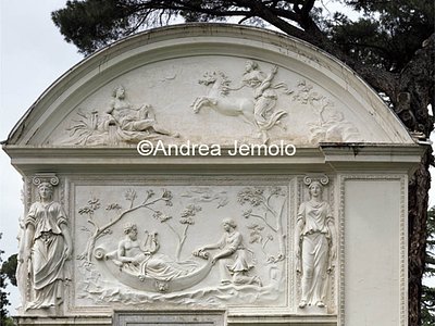 Casina di Pio IV Loggia del Ninfeo - Titone cullato da Aurora | Andrea Jemolo