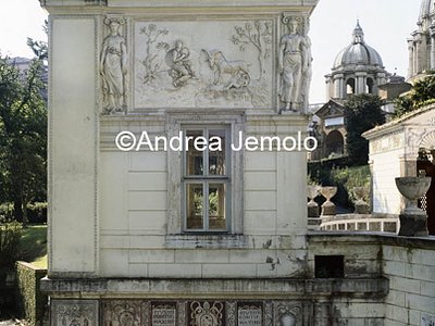 Casina di Pio IV Ninfeo - Prospetto nord | Andrea Jemolo