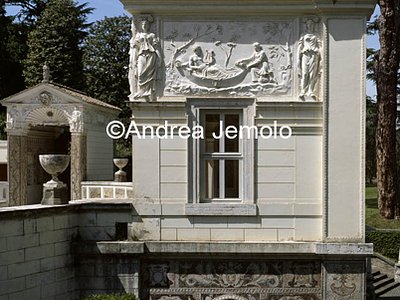 Casina di Pio IV Ninfeo - Prospetto sud | Andrea Jemolo
