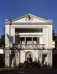 Casina of Pius IV Nymphaeum - East prospect | Andrea Jemolo