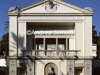 Casina di Pio IV Ninfeo - Prospetto Est | Andrea Jemolo
