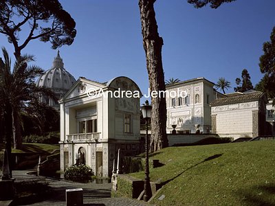 Casina di Pio IV Visione d' insieme da nord est | Andrea Jemolo