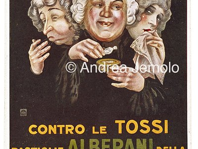 Aperidros Advertising postcard | Andrea Jemolo