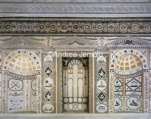 Casina of Pius IV Propyleum South - Wall decked with mosaics | Andrea Jemolo