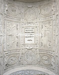 Casina of Pius IV Propyleum South - Vault with the Birth of Venus and Leto with shepherds Licej | Andrea Jemolo