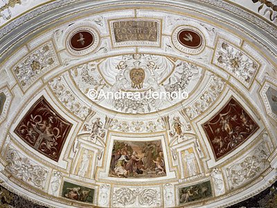 Casina di Pio IV Casina - Vestibolo - Volta - Mosè perquote la roccia | Andrea Jemolo